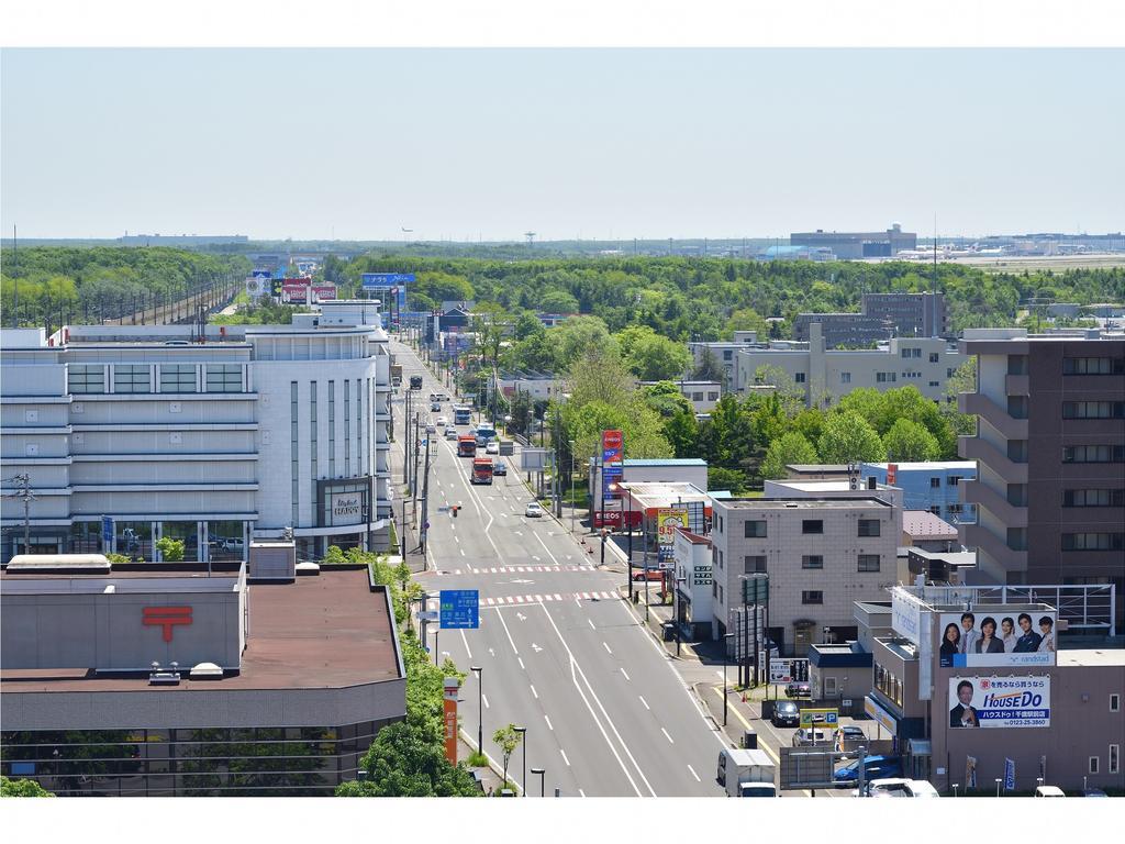 Chitose Station Hotel Exterior photo